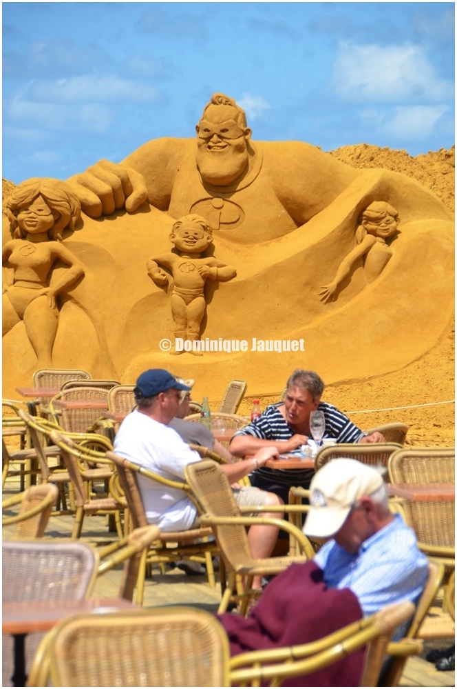 Zandsculpturenfestival.
